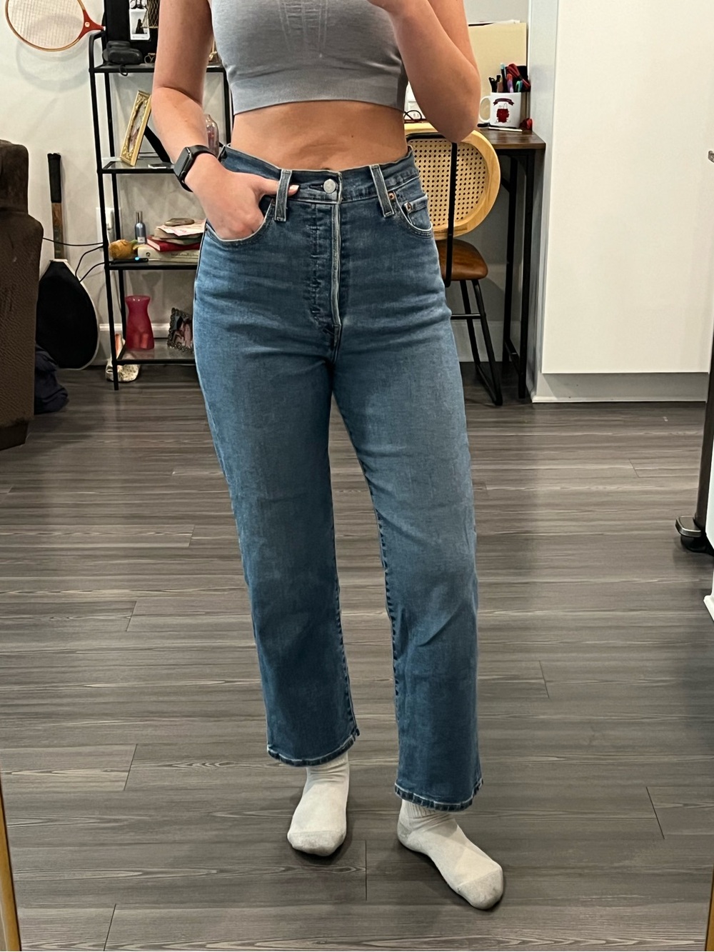 Ribcage Straight ankle Levi’s
